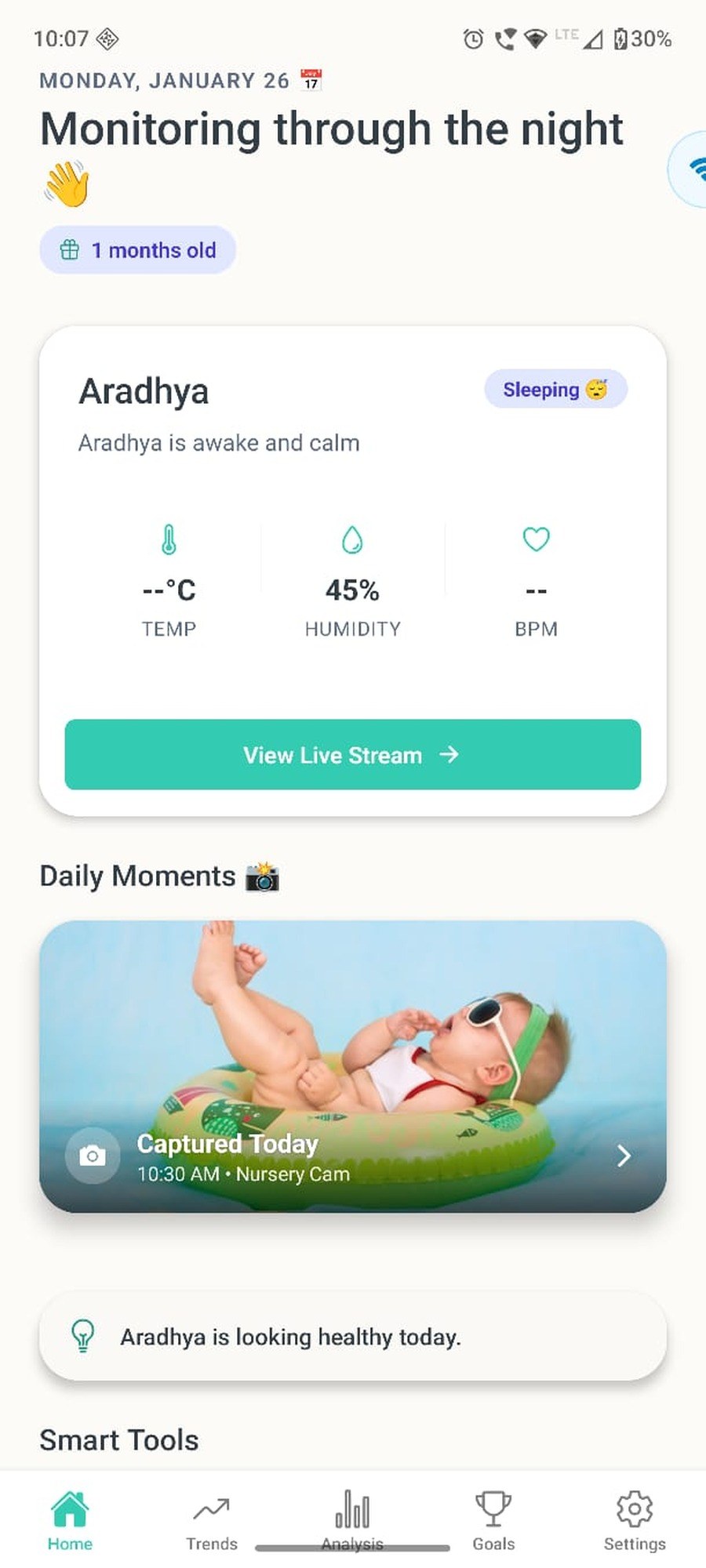 Anvaya Smart app — Live Dashboard